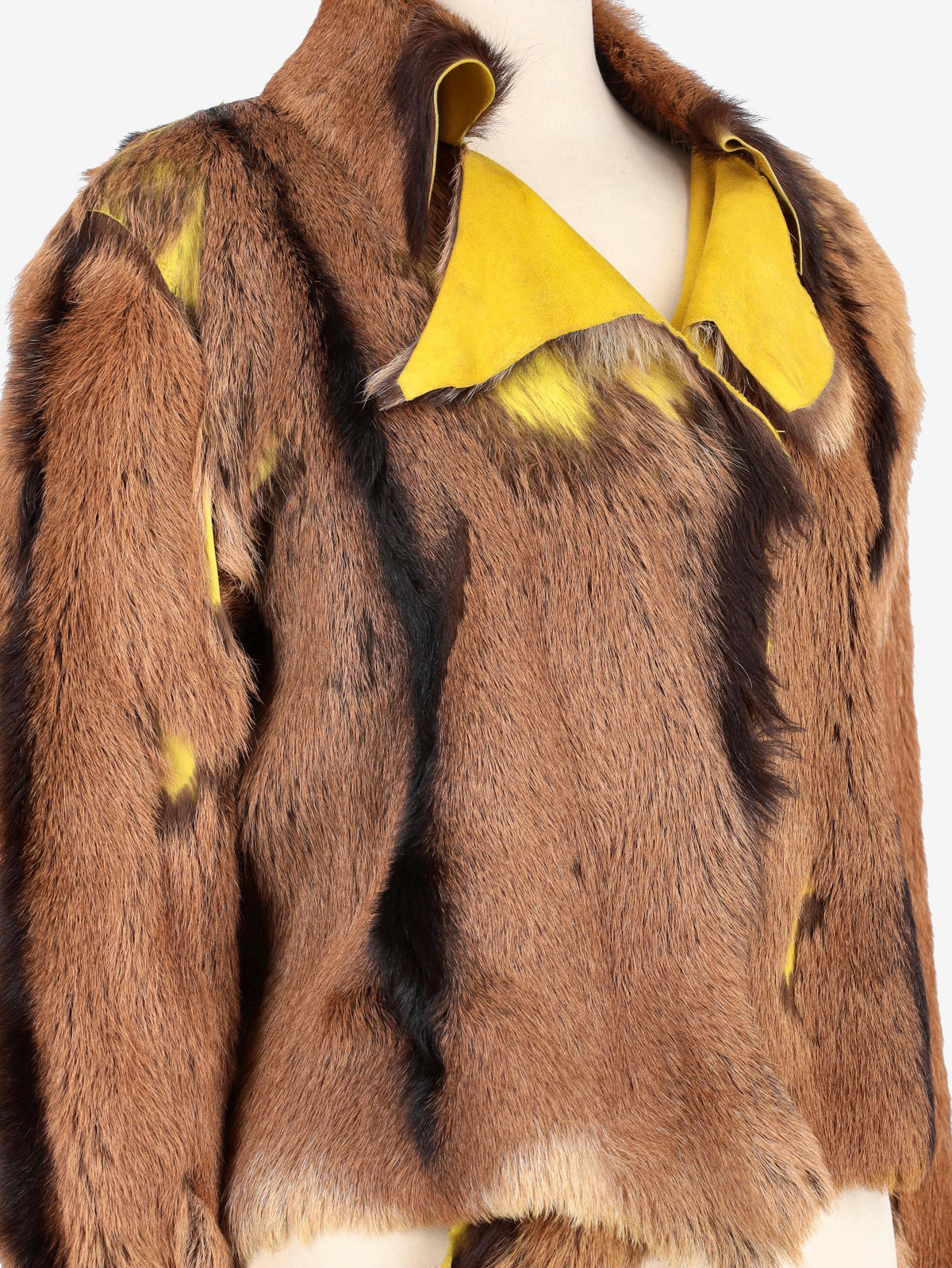 Vintage Leather Jacket With Fur W2511.115.13  Vintage 