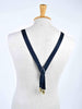 1990s green and blue suspenders W22050637  Vintage 