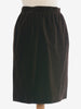 Saint Laurent Brown Velvet Skirt MZ191310  Yves Saint Laurent 