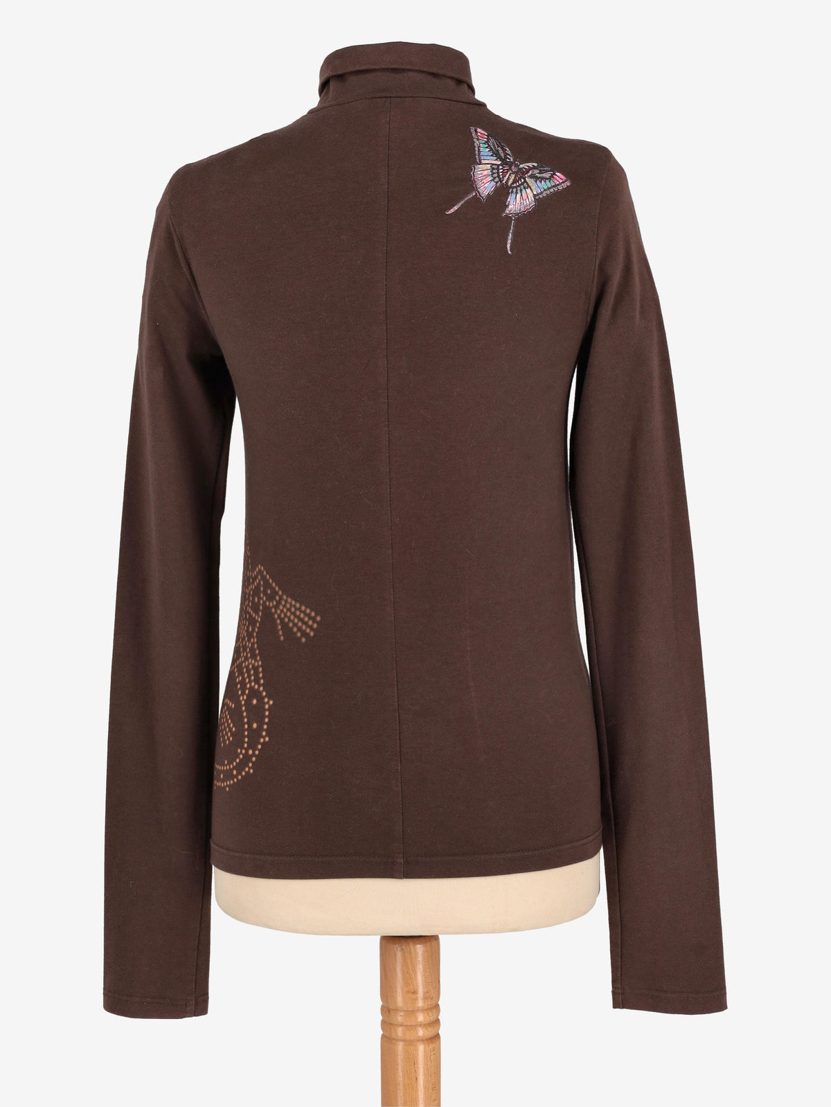 Just Cavalli Turtle Neck Animals Print Shirt W24121253.3  Just Cavalli 