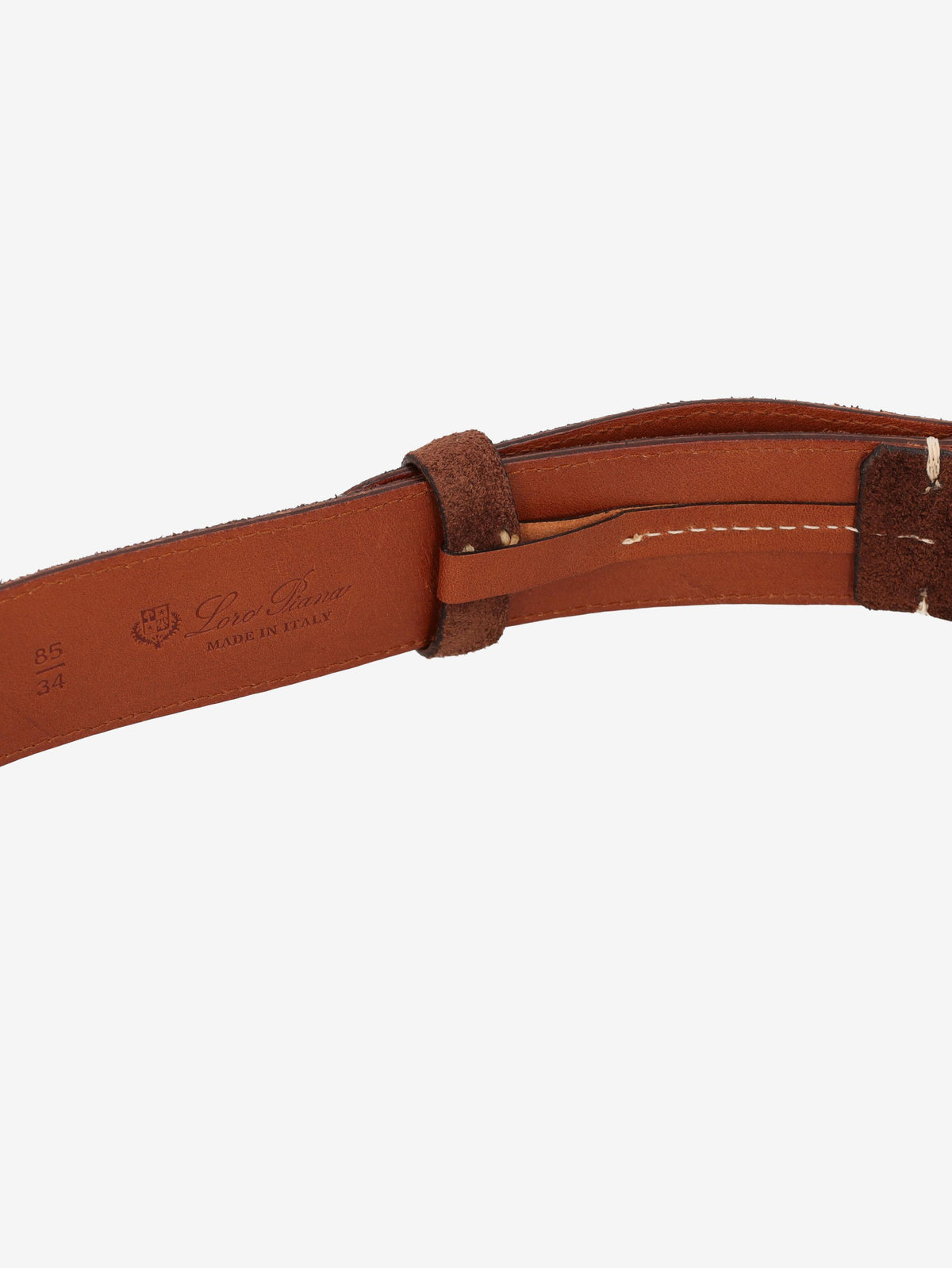 Loro Piana Leather Belt CVM25.14.33  Loro Piana 