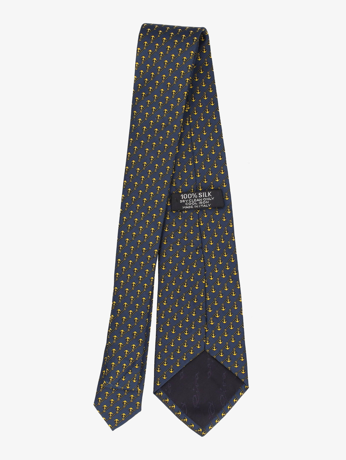 Vintage Anchor Pattern Tie
