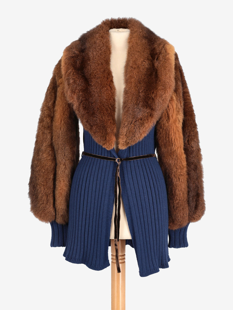 Fendi Wool Jacket With Fur W2511.69  Fendi 