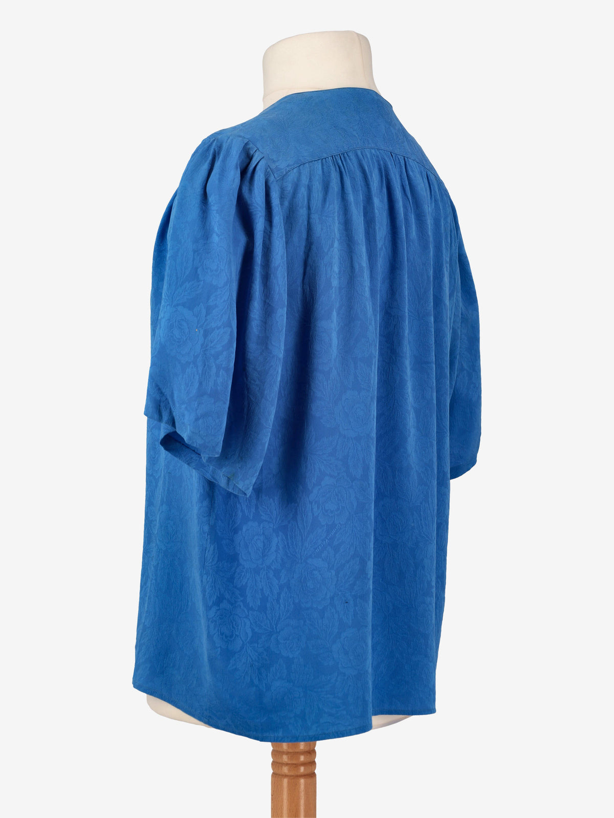 Vintage Blue Flowered Shirt WCV041224.38  Vintage 