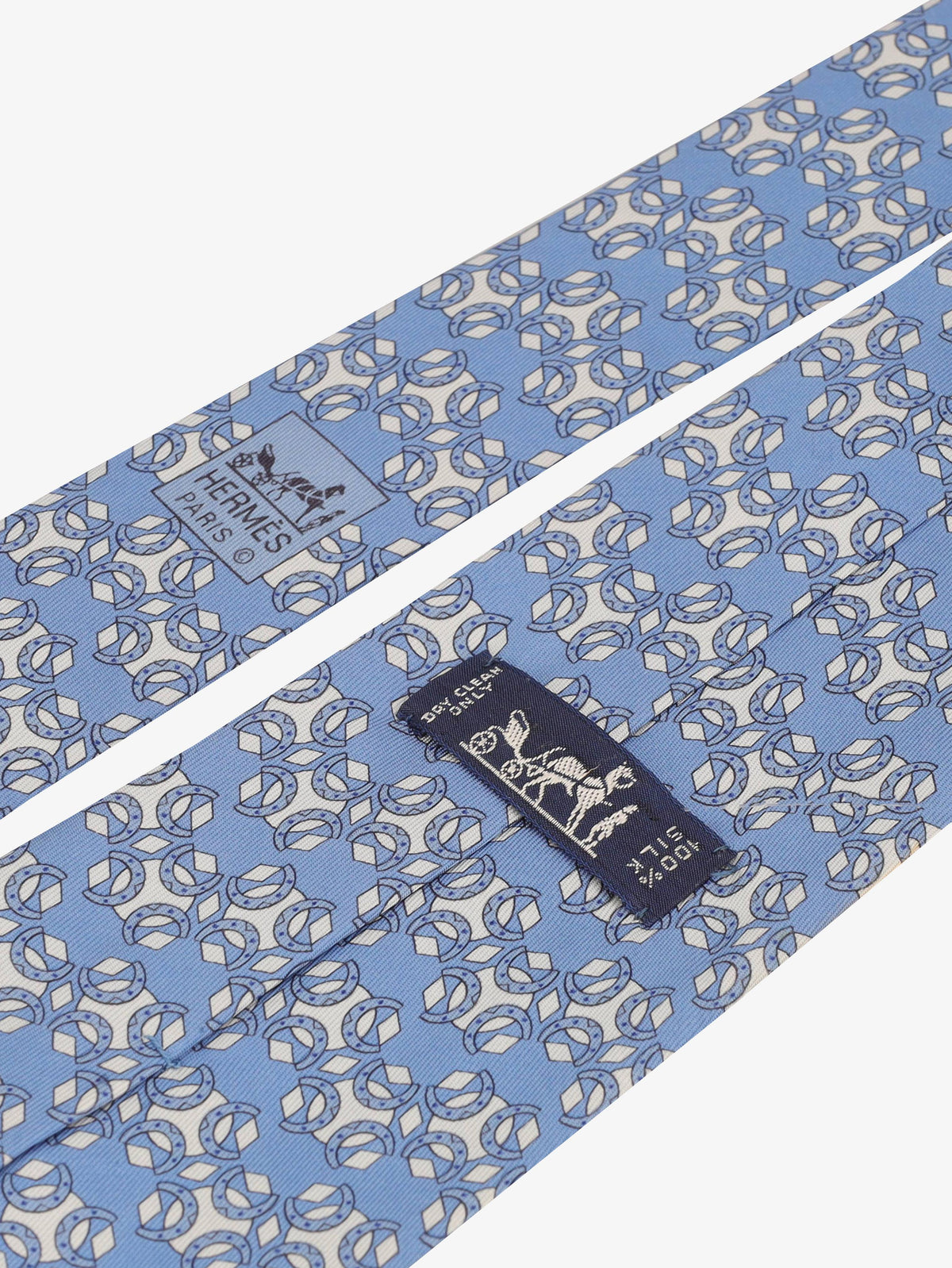 Hermès Geometric Print Tie 161225.33  Hermes 