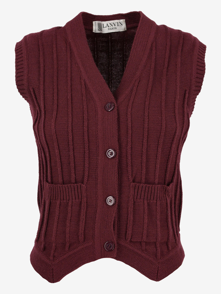 Lanvin Wool Vest MR120725.6  Lanvin 