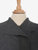 Lanvin gray jacket with ruffles