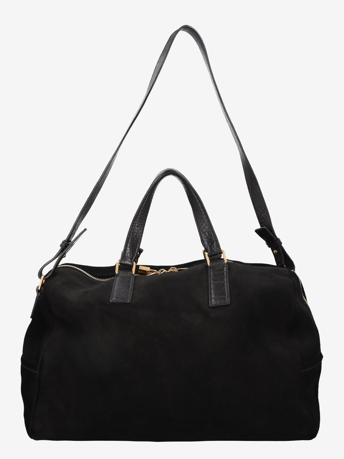 Yves Saint Laurent Vavin Duffle Bag in Suede and Leather WCV26.1.8  Yves Saint Laurent 
