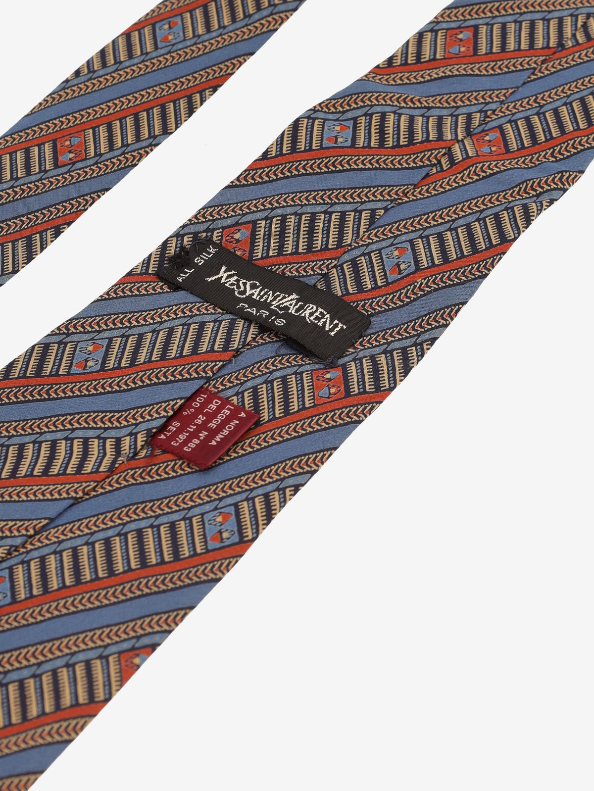 Yves Saint Laurent Patterned Tie 161225.07  Yves Saint Laurent 