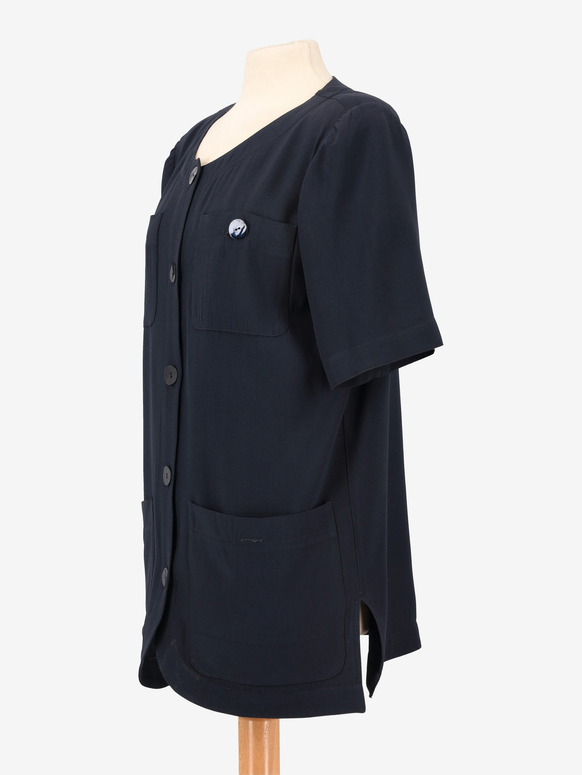 Valentino Miss V Silk Blouse