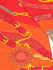 Hermès Orange Silk Scarf