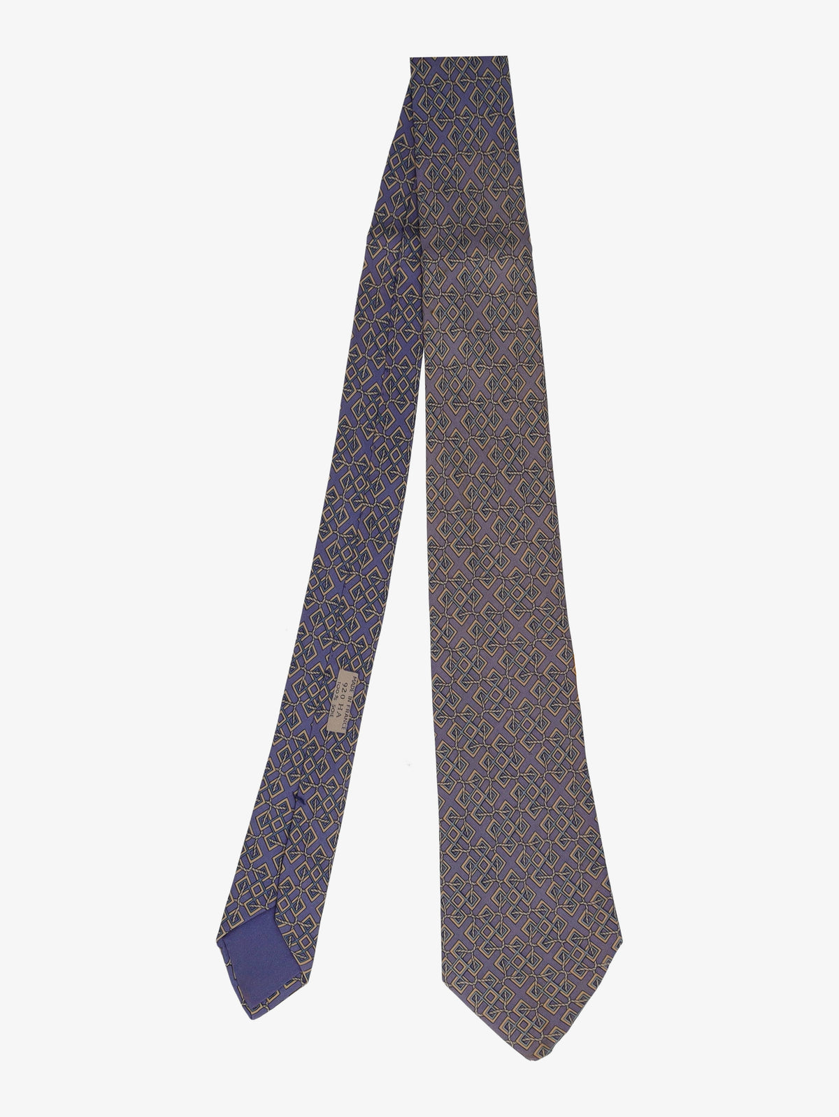 Hermès Patterned Tie 161225.42  Hermes 