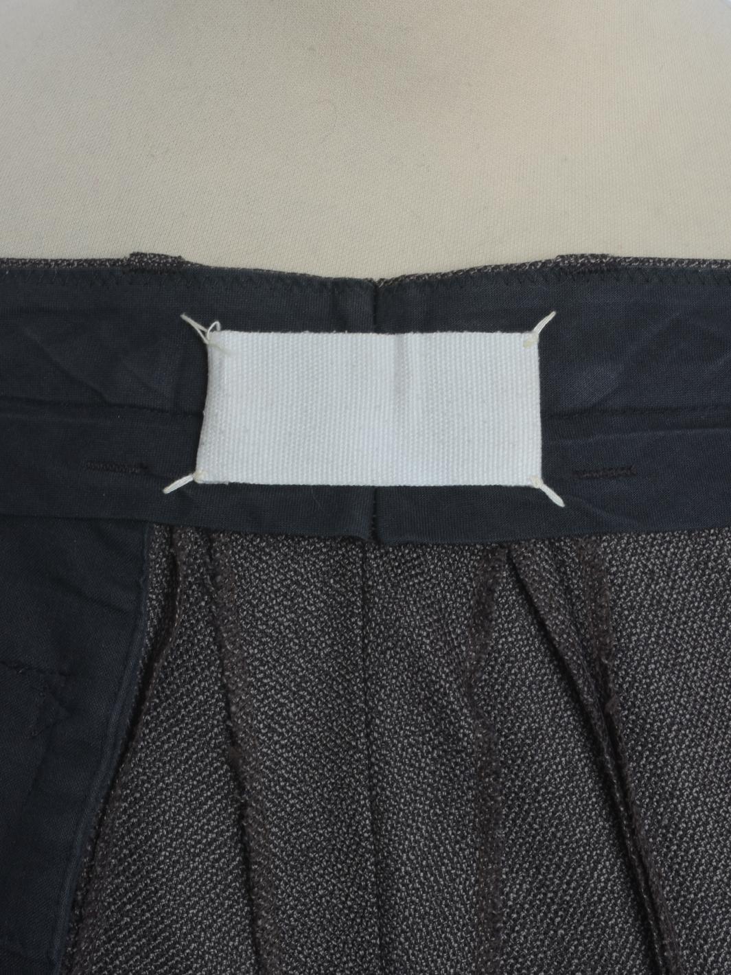 Maison Margiela 白色标签小烟裤-'90