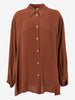 Mondrian Brown Silk Shirt WCV041224.55  Mondrian 