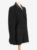 Basile Black Blazer With Leather Inserts W2511.116.02  Basile 