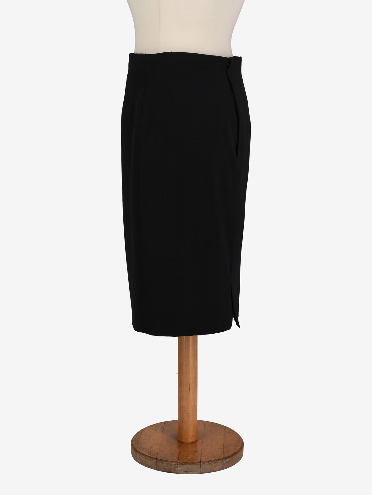 Valentino Black Midi Skirt 020326  Versace 