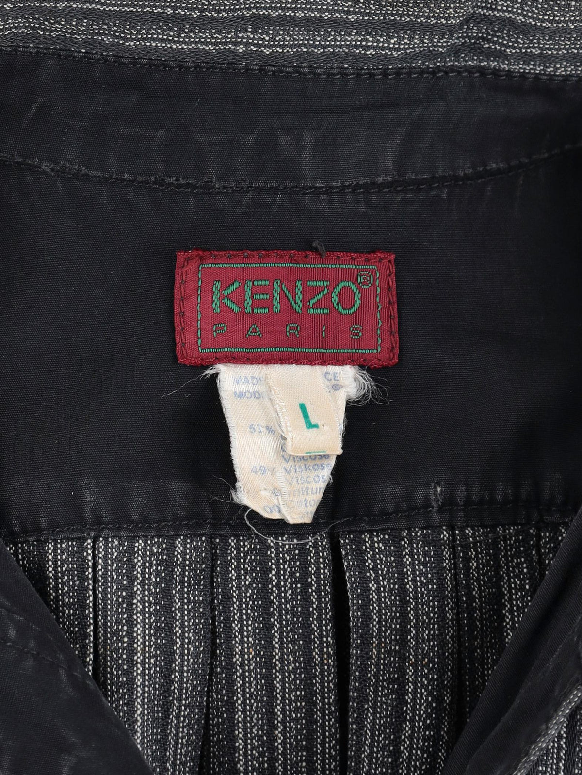 Kenzo Vertical Striped Shirt Dress BR249.7  Kenzo 