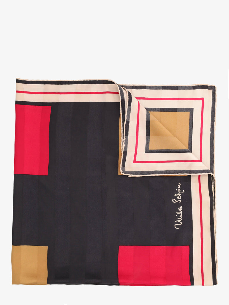 Mila Schön Square Silk Foulard