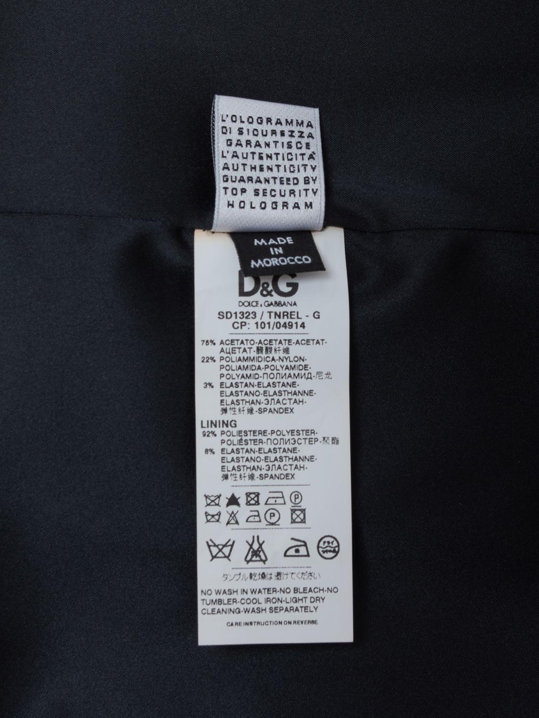 D&amp;G 绿色连衣裙