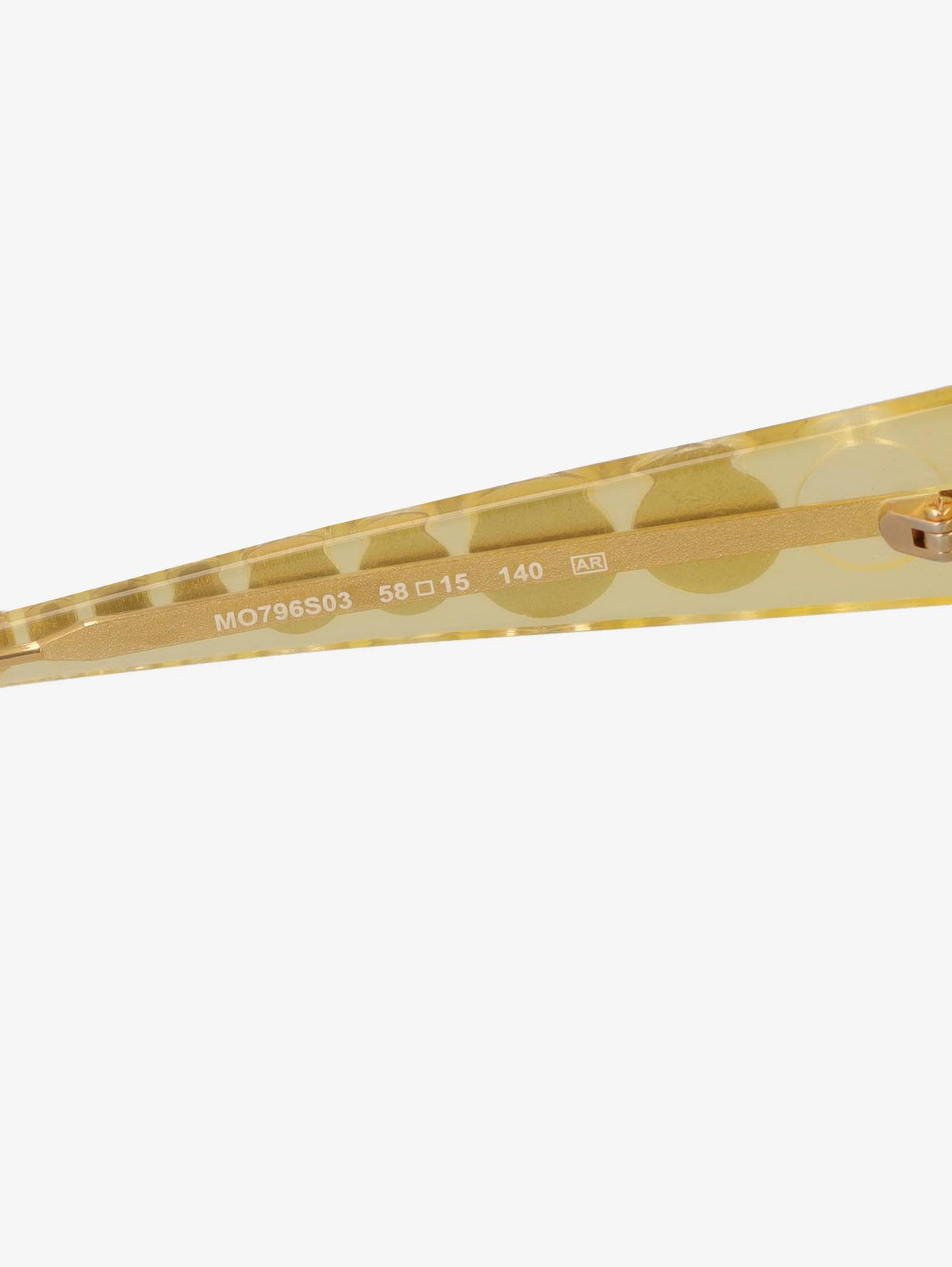 Moschino Yellow Sunglasses With Gems WCV250882.24  Moschino 