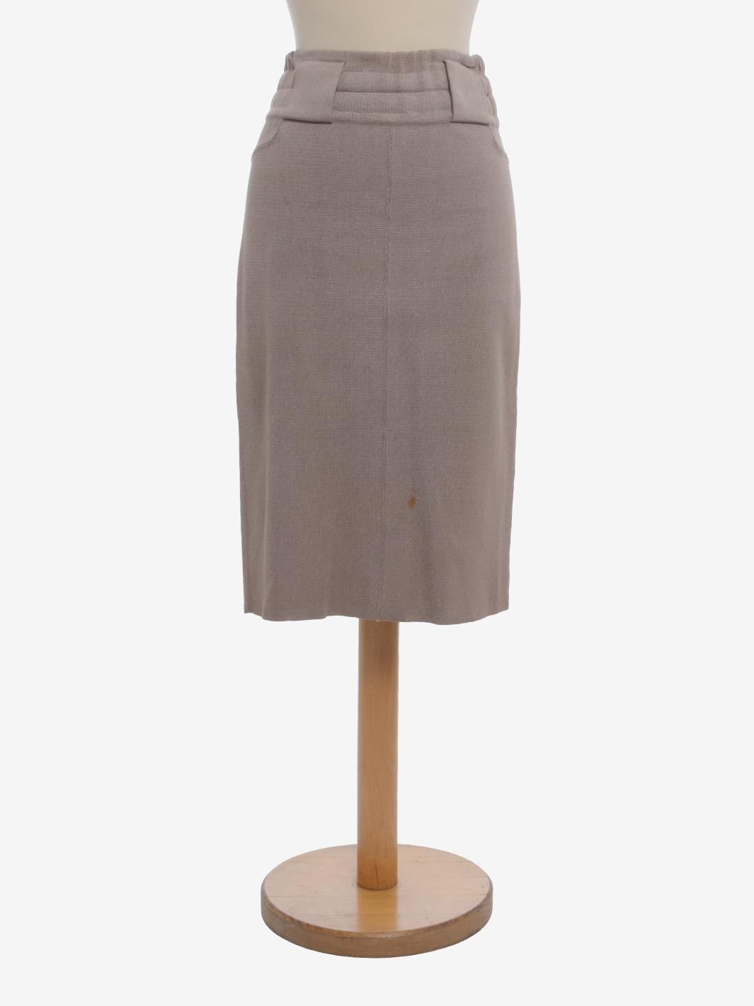 Alaïa 针织铅笔裙 - 80 年代