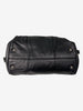 Gucci Horseshoe Bag in Black Leather and Steel