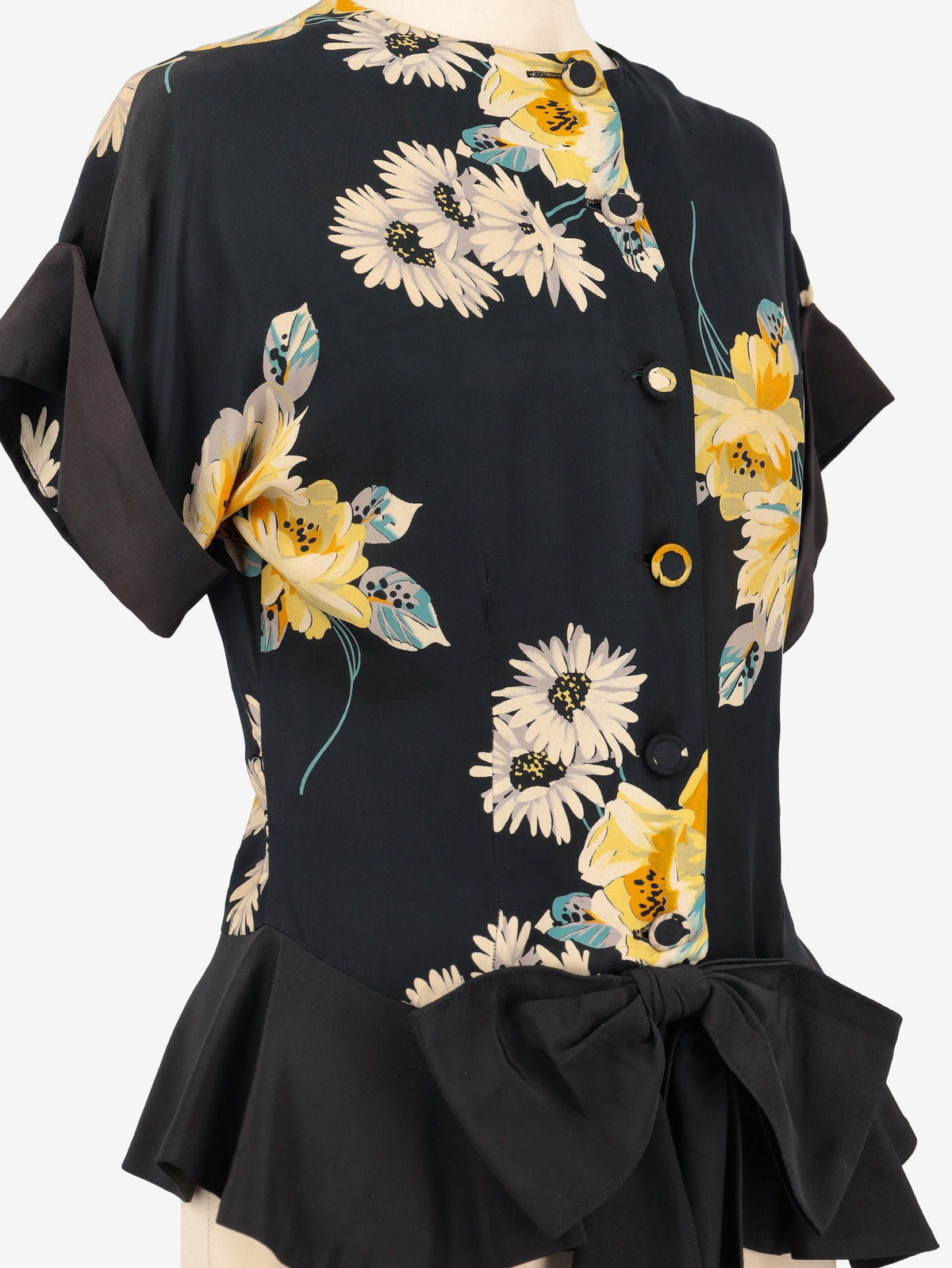 Vintage Flower Blouse DM10043117  Vintage 