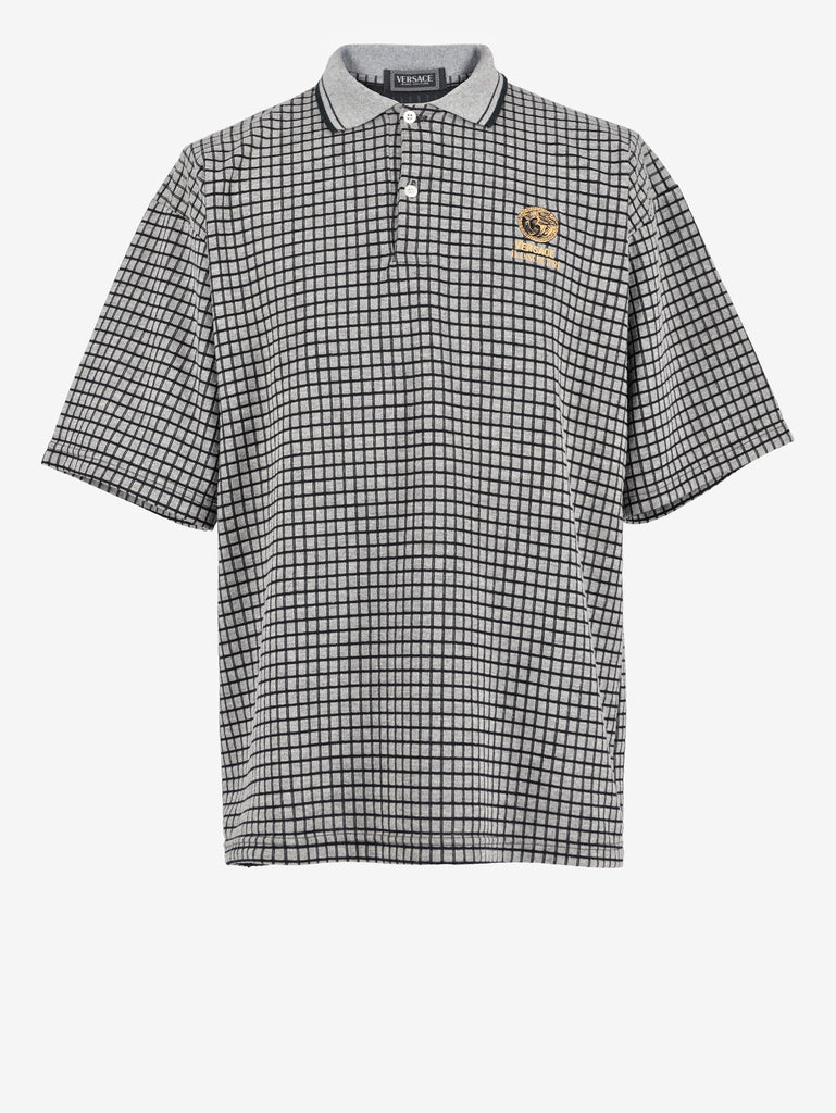 Versace 牛仔 Polo 衫