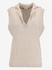 Agnona Beige Knitted Top WCV241010375  Agnona 