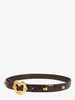 Mila Schön Cat Buckle Crocodile Belt