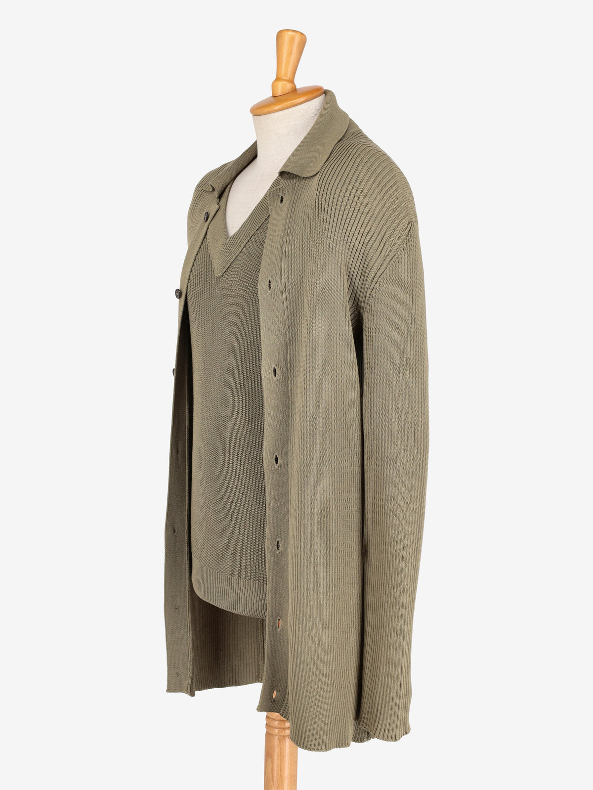 Salvatore Ferragamo Green Knit Set WCV112515 - Salvatore Ferragamo 