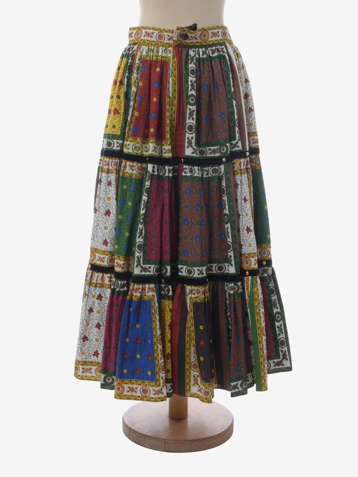 Souleiado Vintage Provencal Skirt WCV241010259  Souleiado 