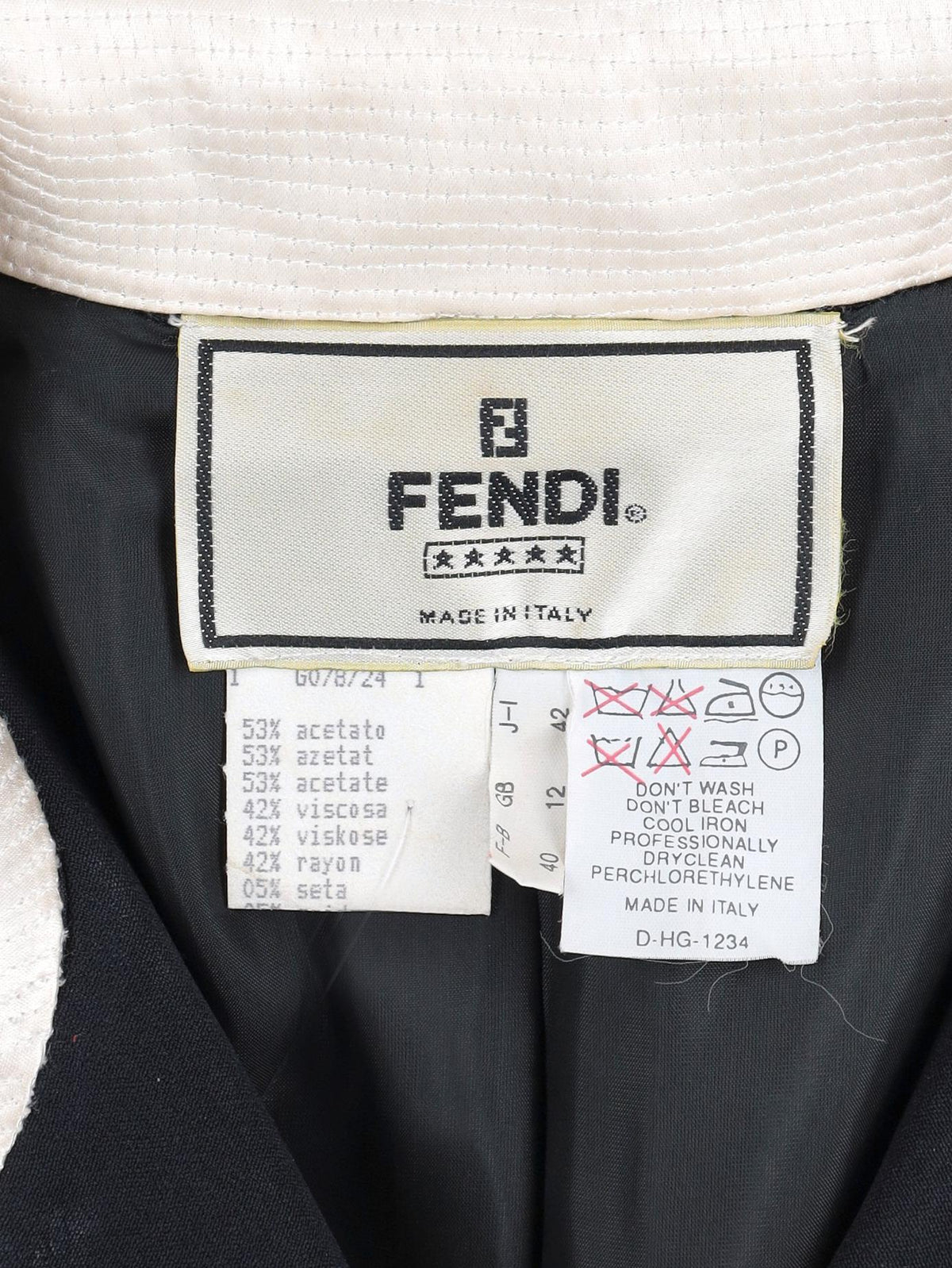 Fendi Black and White Shirt W2511.118.30  Fendi 