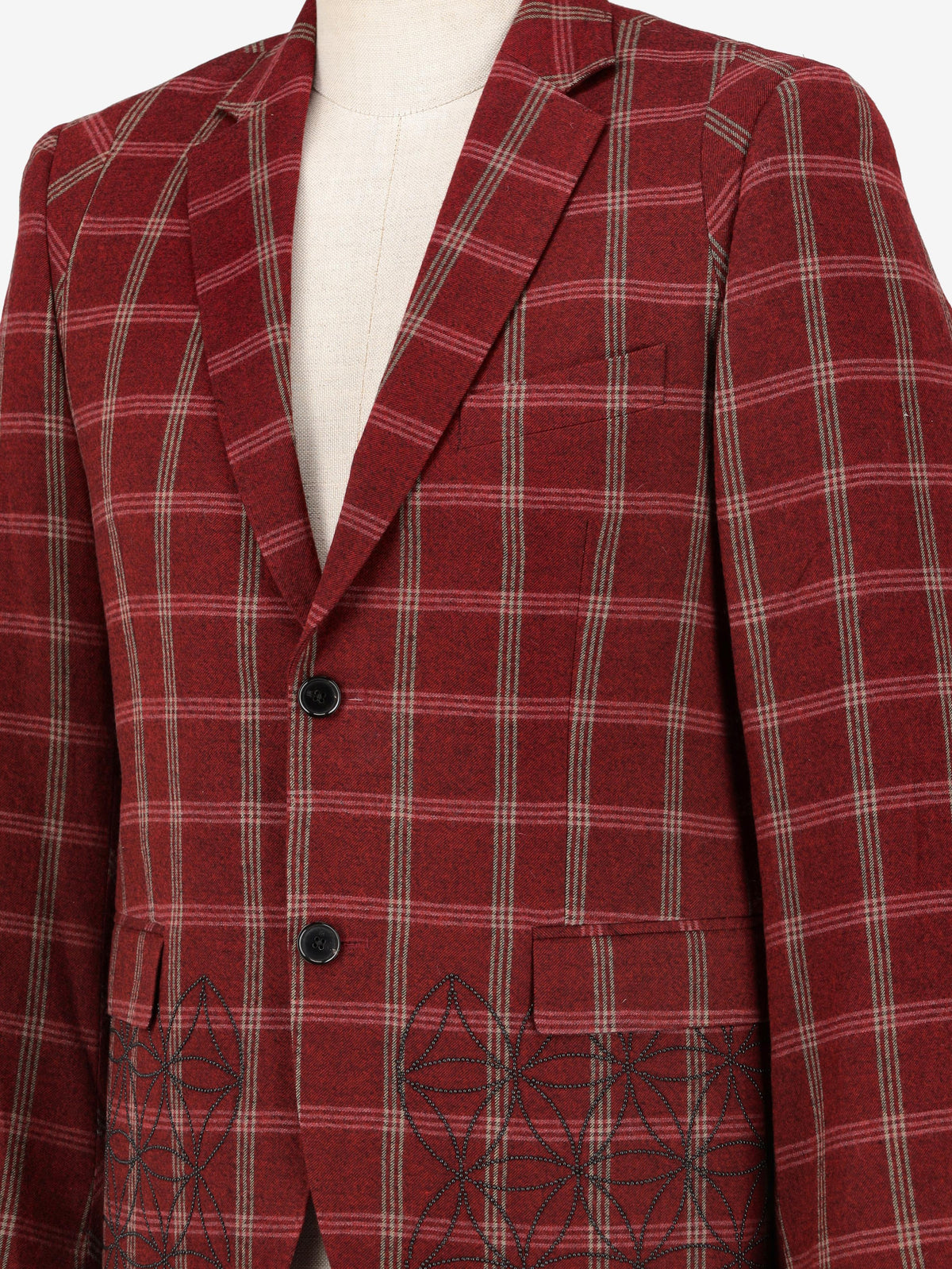 Richmond Checked Blazer WCV250809.04  John Richmond 