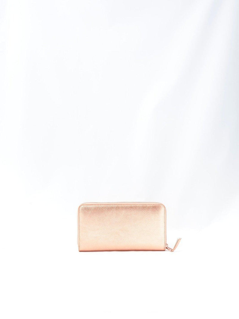 Comme des Garçons rose gold leather wallet, 2010 MR29322.3  Comme des Garçons 