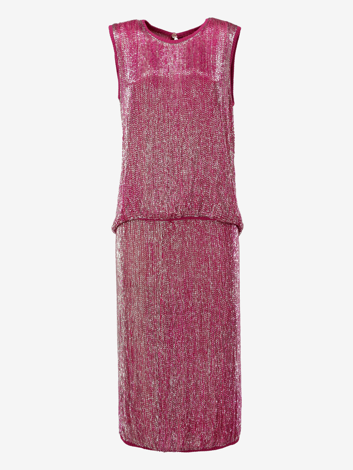 Gianfranco Ferré Fuchsia Beaded Suit
