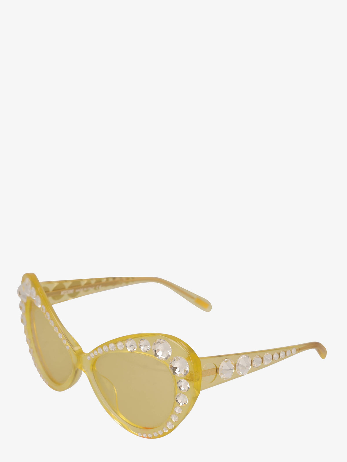 Moschino Yellow Sunglasses With Gems WCV250882.24  Moschino 