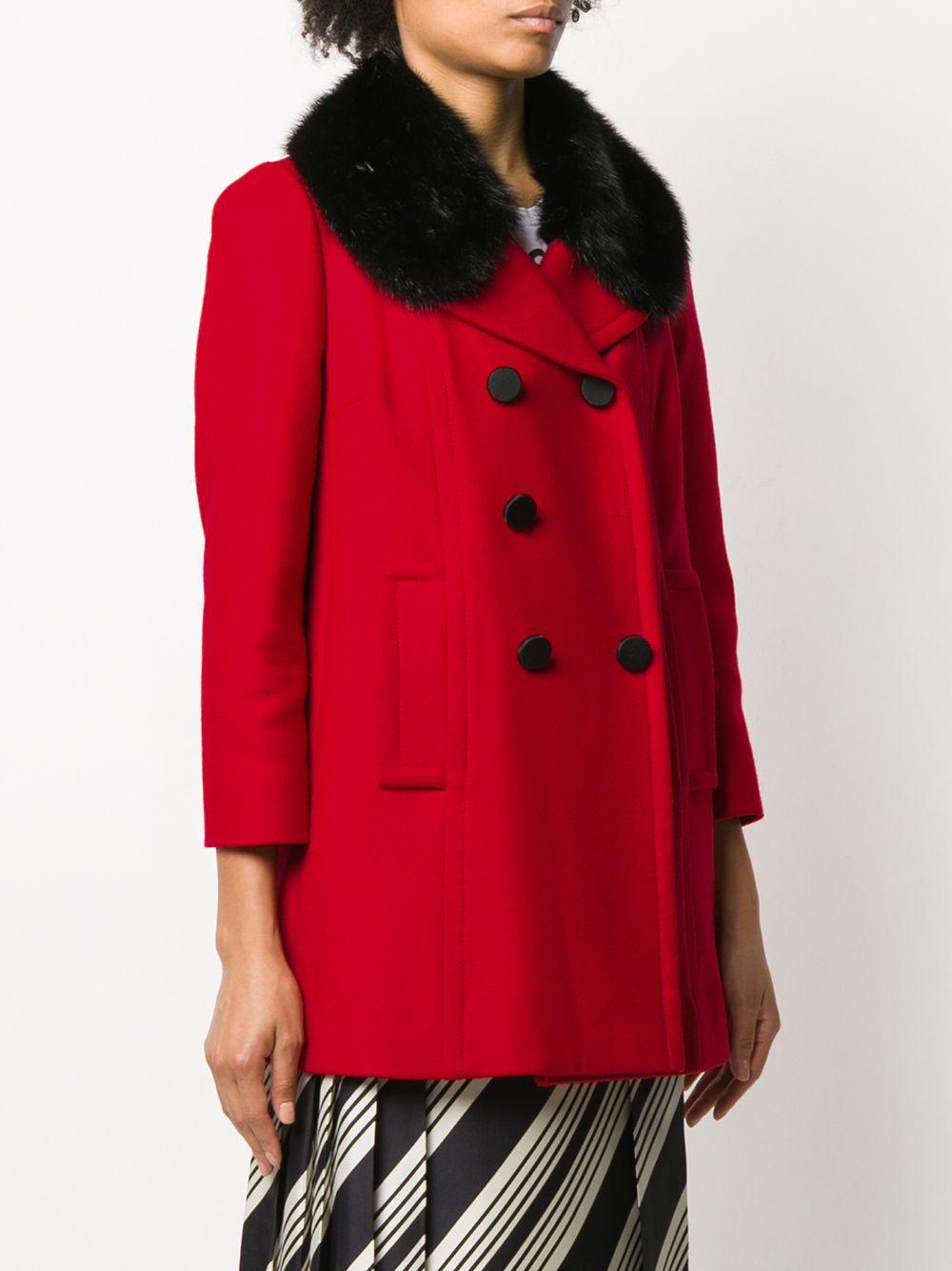 Dolce & Gabbana Red Coat E1000601  Dolce & Gabbana 