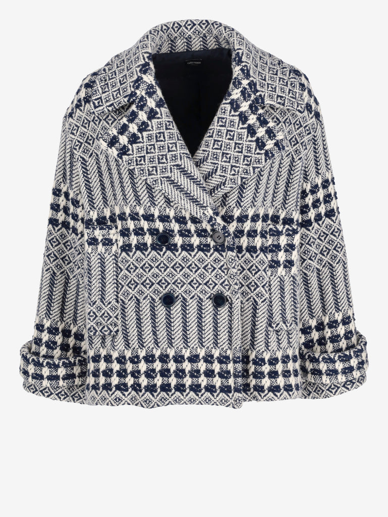 Carlo Piombo Wool Cropped Jacket WCV30052025.36  Piombo 