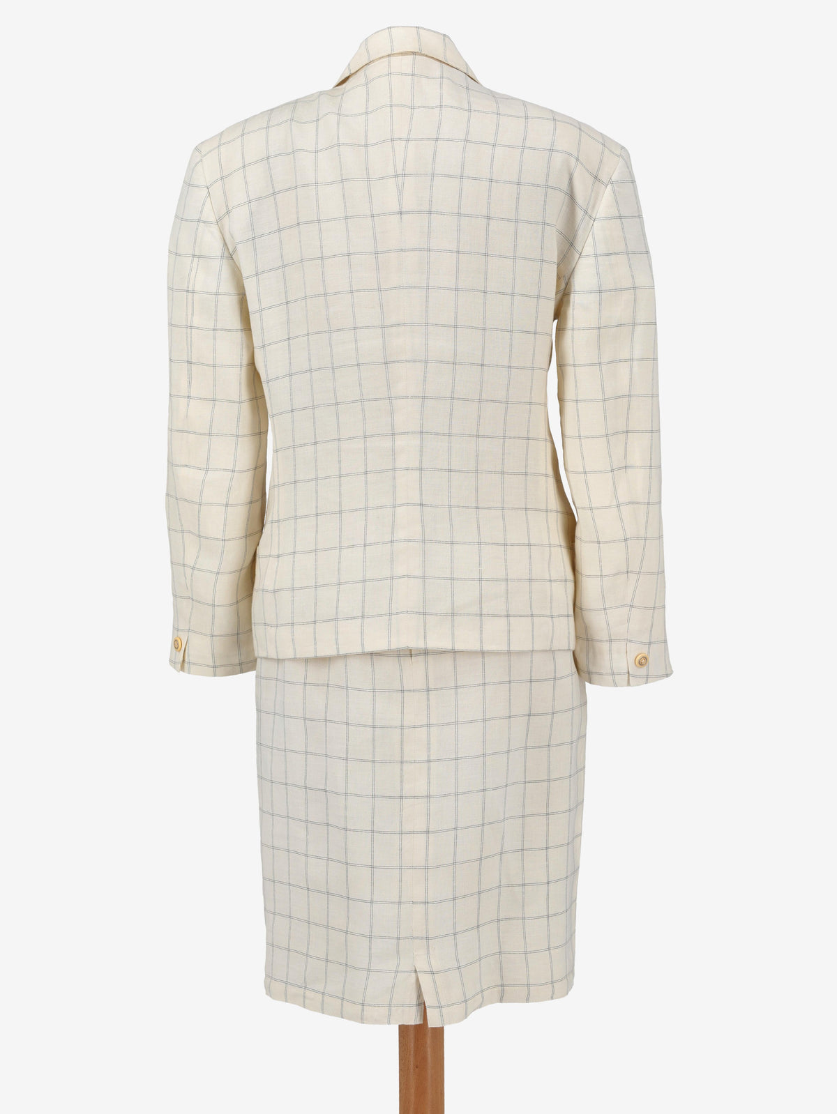 Gianni Versace Couture Checked Suit