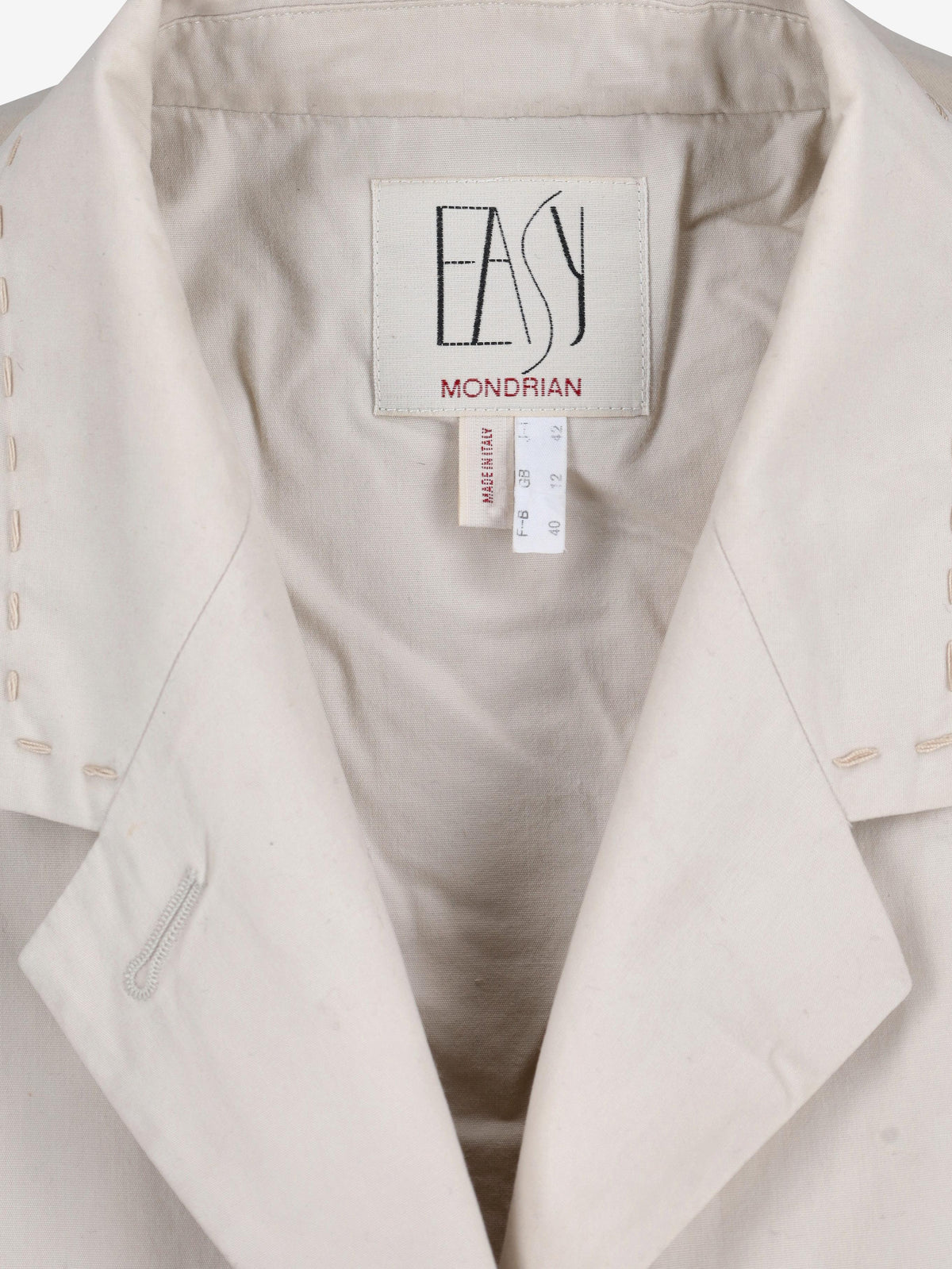 Mondrian Jacket With Stitches W2511.118.24  Mondrian 