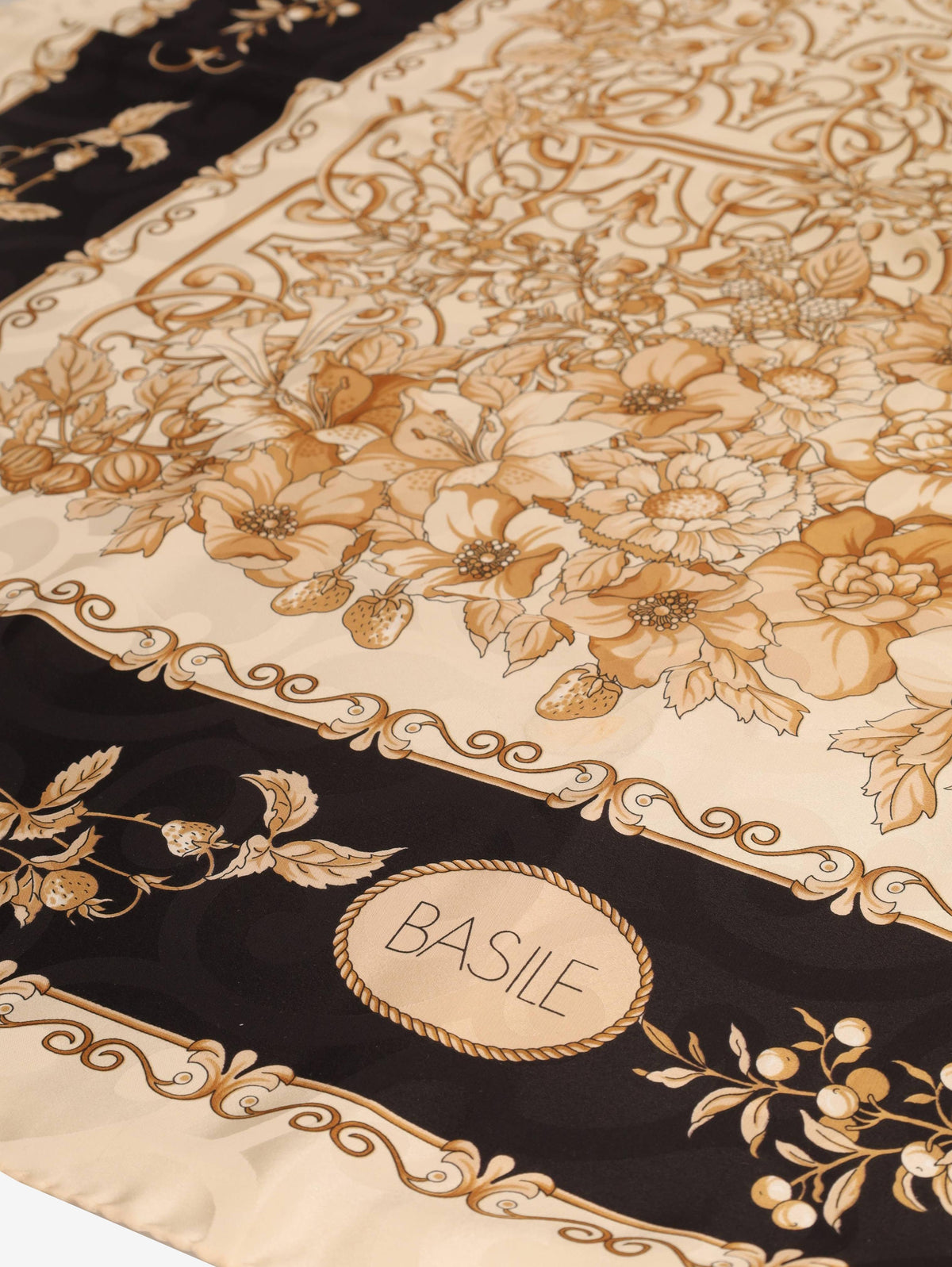 Basile Flowered Print Foulard WCV300625.28  Basile 