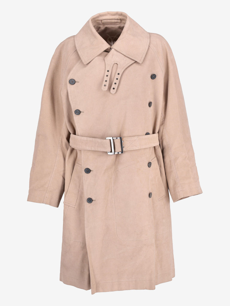 Yves Saint Laurent Beige Coat MU250120.11  Yves Saint Laurent 