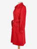 Valentino Red Long-Sleeved Dress MR120725.2  Valentino Boutique 