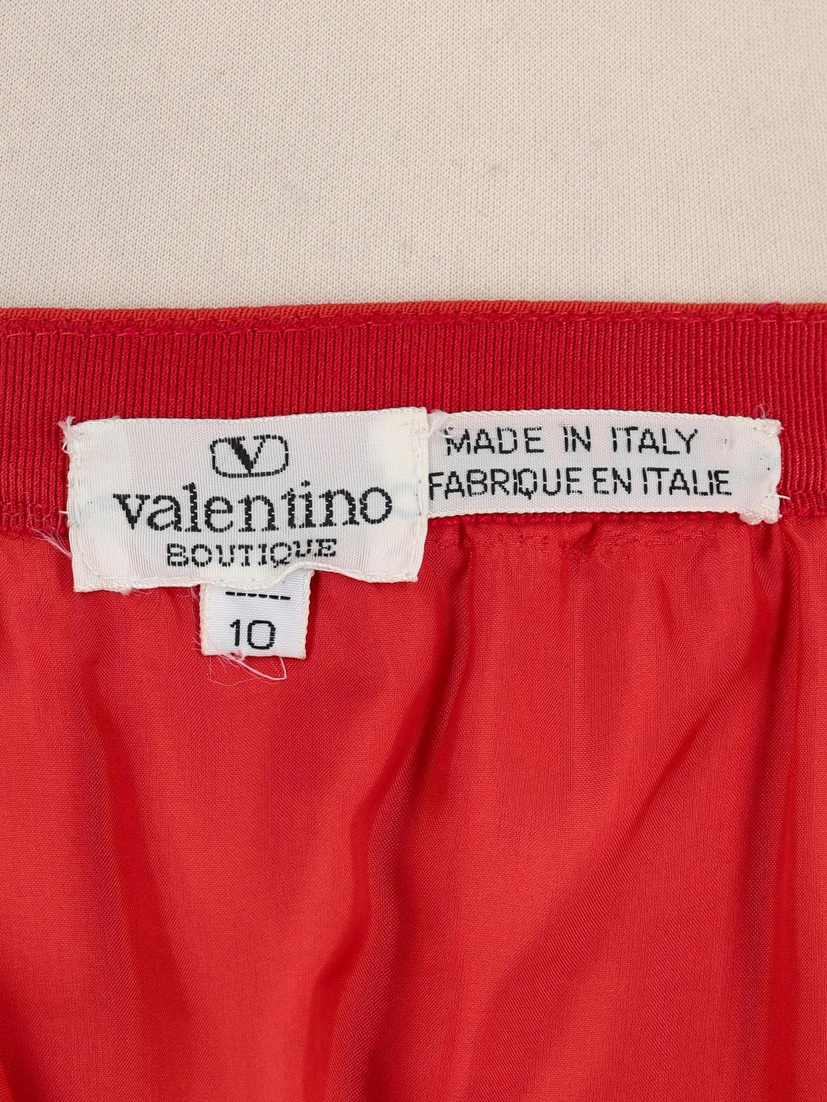 Valentino Red Skirt B1602899  Valentino 