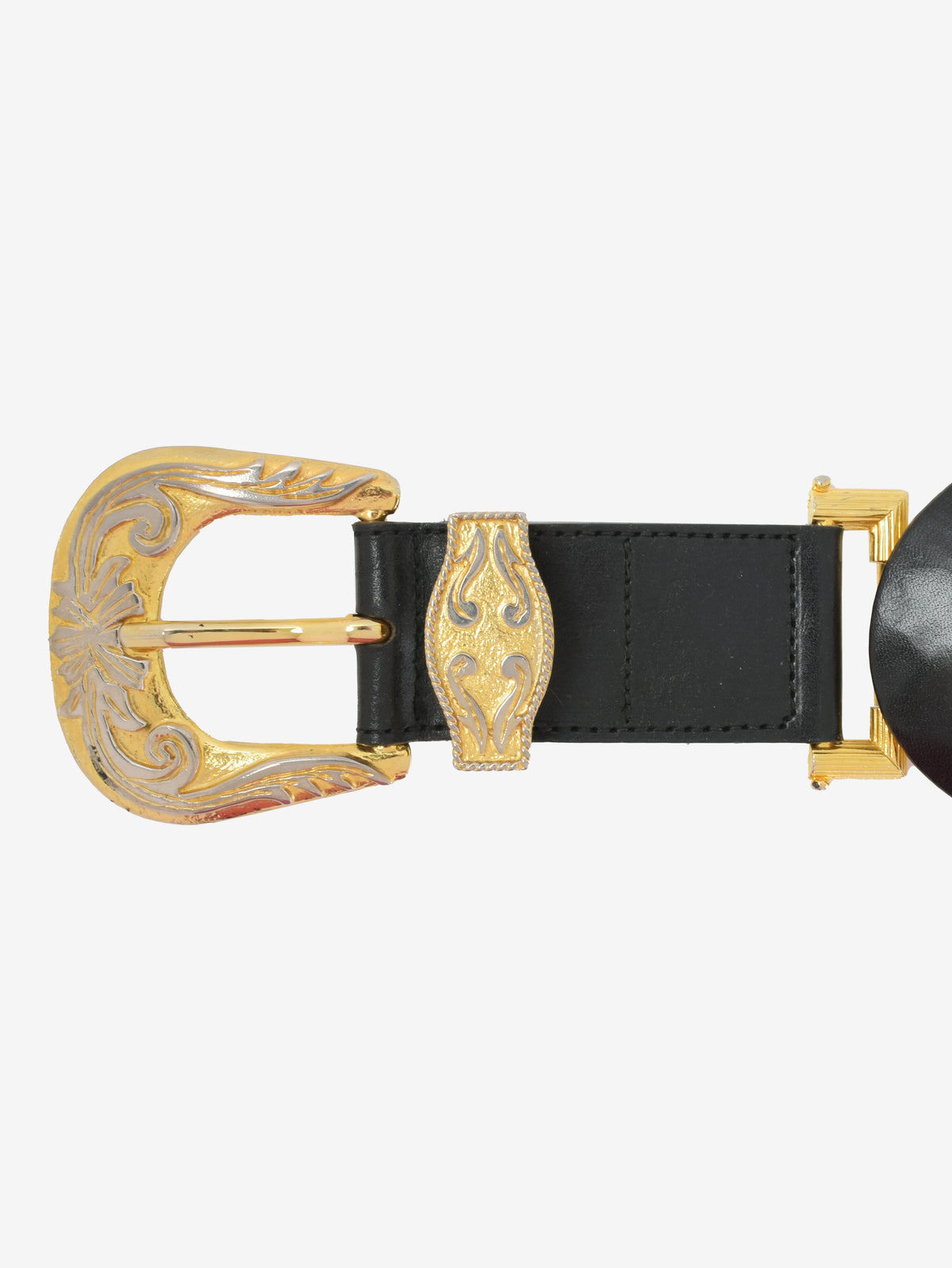 Cintura bondage con Medusa di Gianni Versace - anni '90