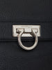 Salvatore Ferragamo Black grained leather bag