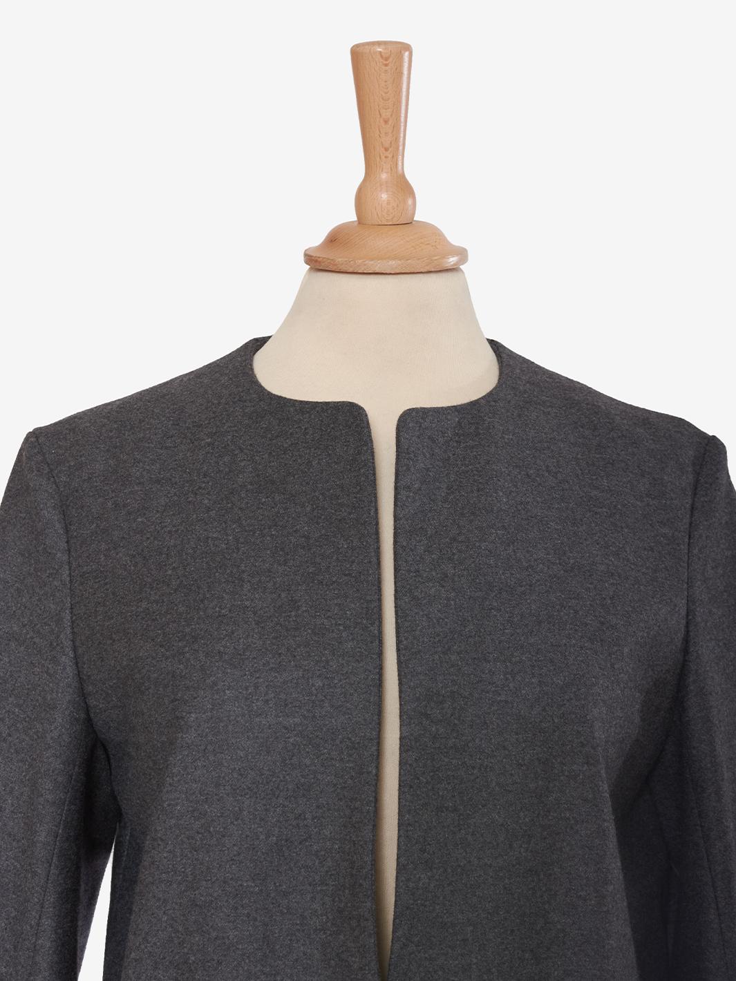 Cappotto Yves Saint Laurent grigio