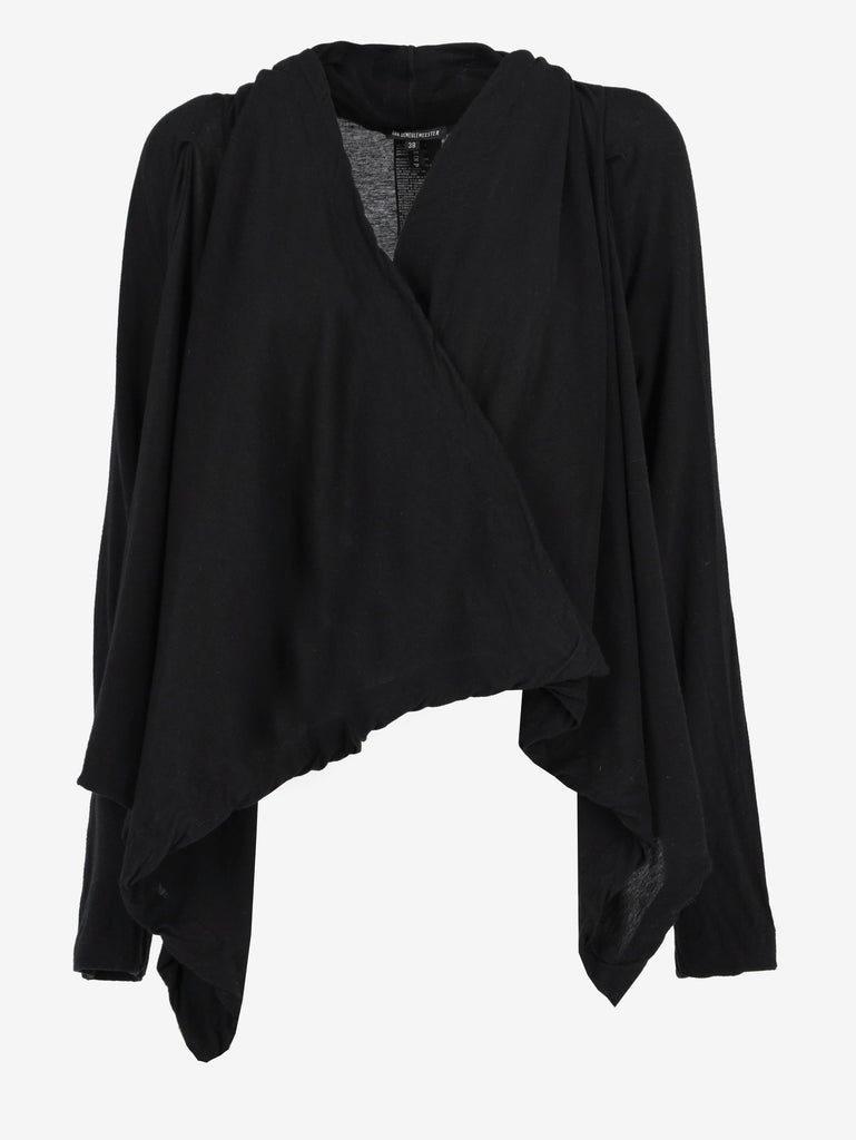 Ann Demeulemeester Open Asymmetrical Cardigan W271125.2  Ann Demeulemeester 