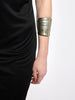 Abito nero monospalla Gianni Versace anni '90 con push-up